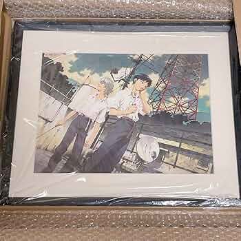 貞本義行「新世紀エヴァンゲリオン」B4複製原画　D　渚カヲル　碇シンジ 貞本義行 新世紀エヴァンゲリオン B4 複製原画 D 渚カヲル 碇
